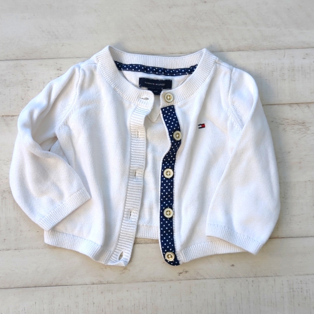 Tommy Hilfiger girls button down sweater